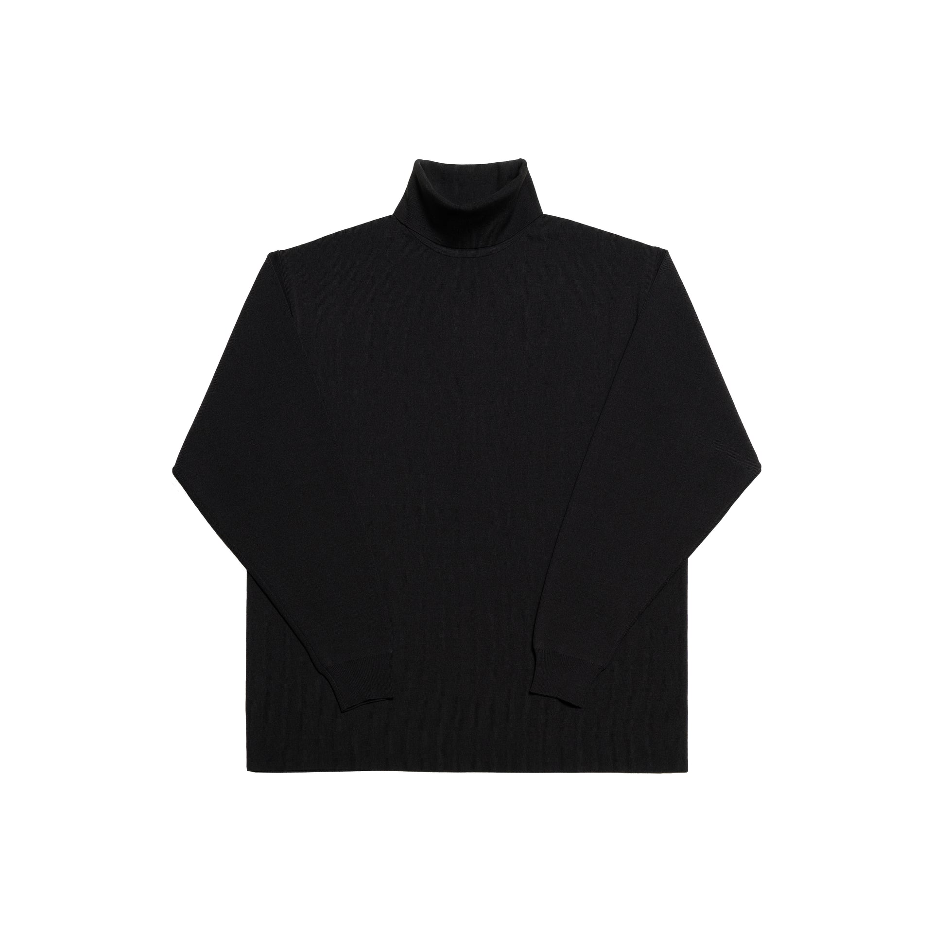 RAYON/NYLON TURTLE NECK KNIT