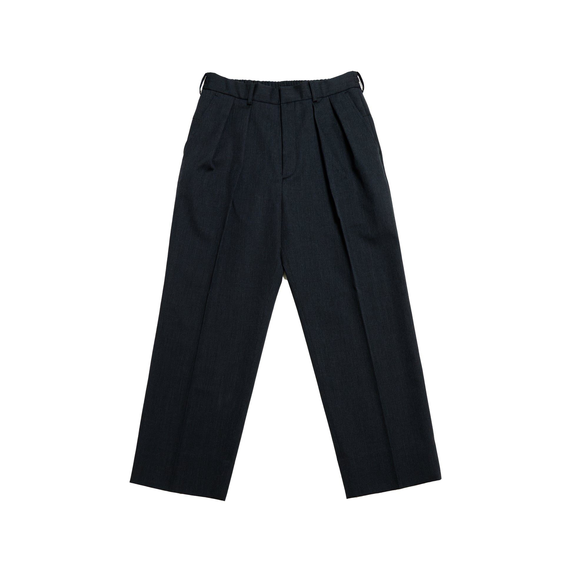 【10月中旬発売予定】WOOL TWILL WIDE TAPERED TROUSERS