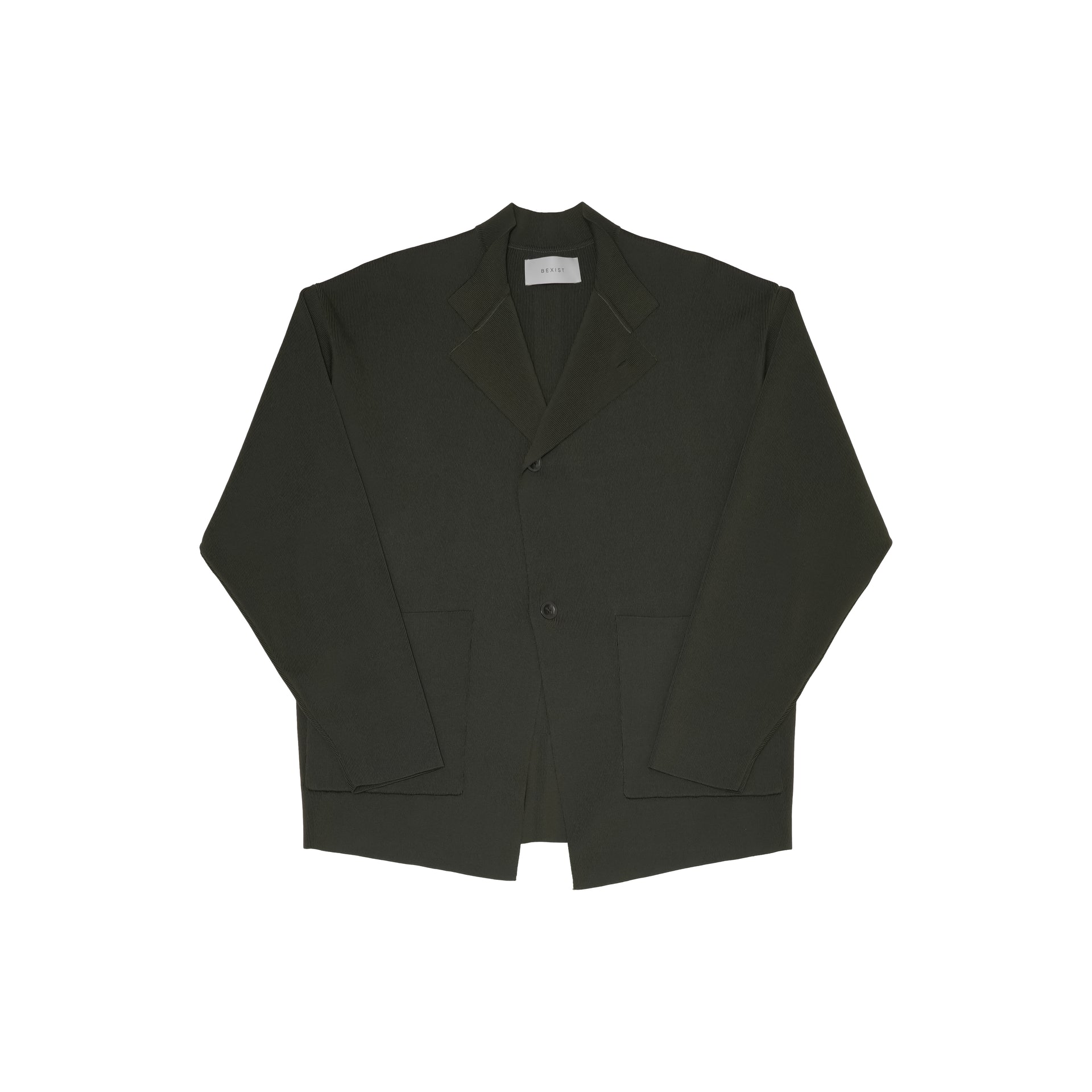 【9月中旬発売予定】R/Ny STAND COLLAR KNIT JACKET