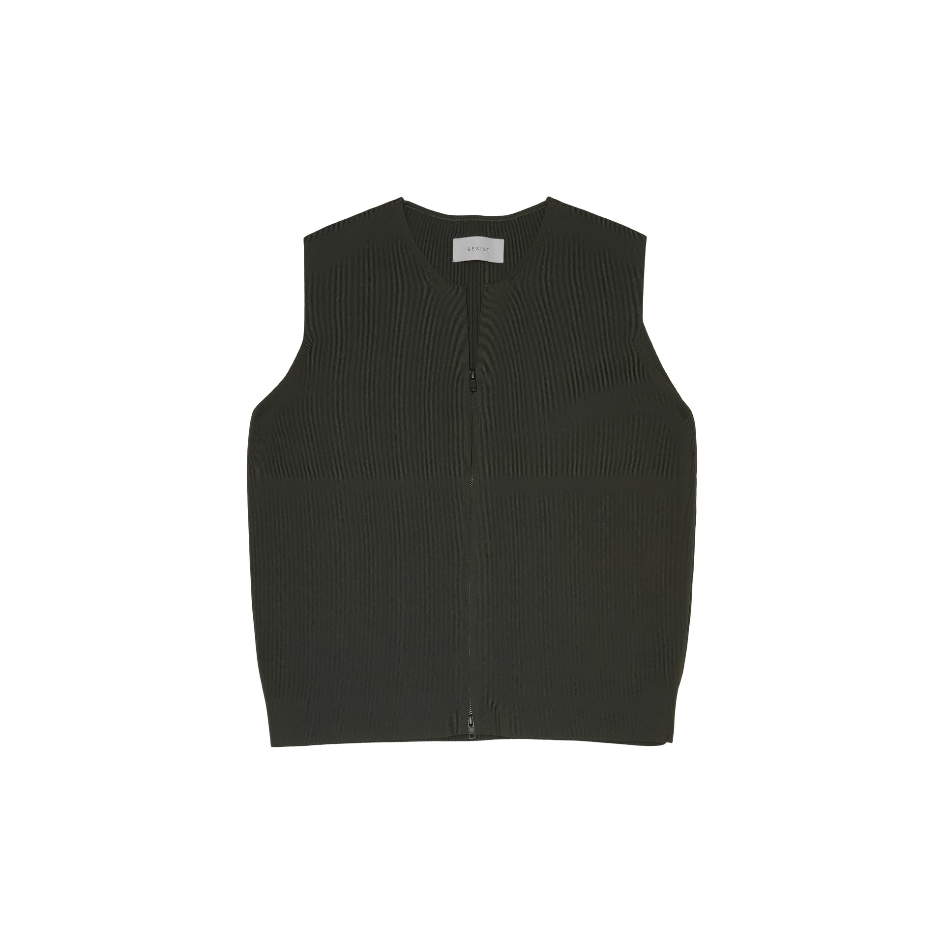 【9月中旬発売予定】R/Ny NO COLLAR KNIT GILET