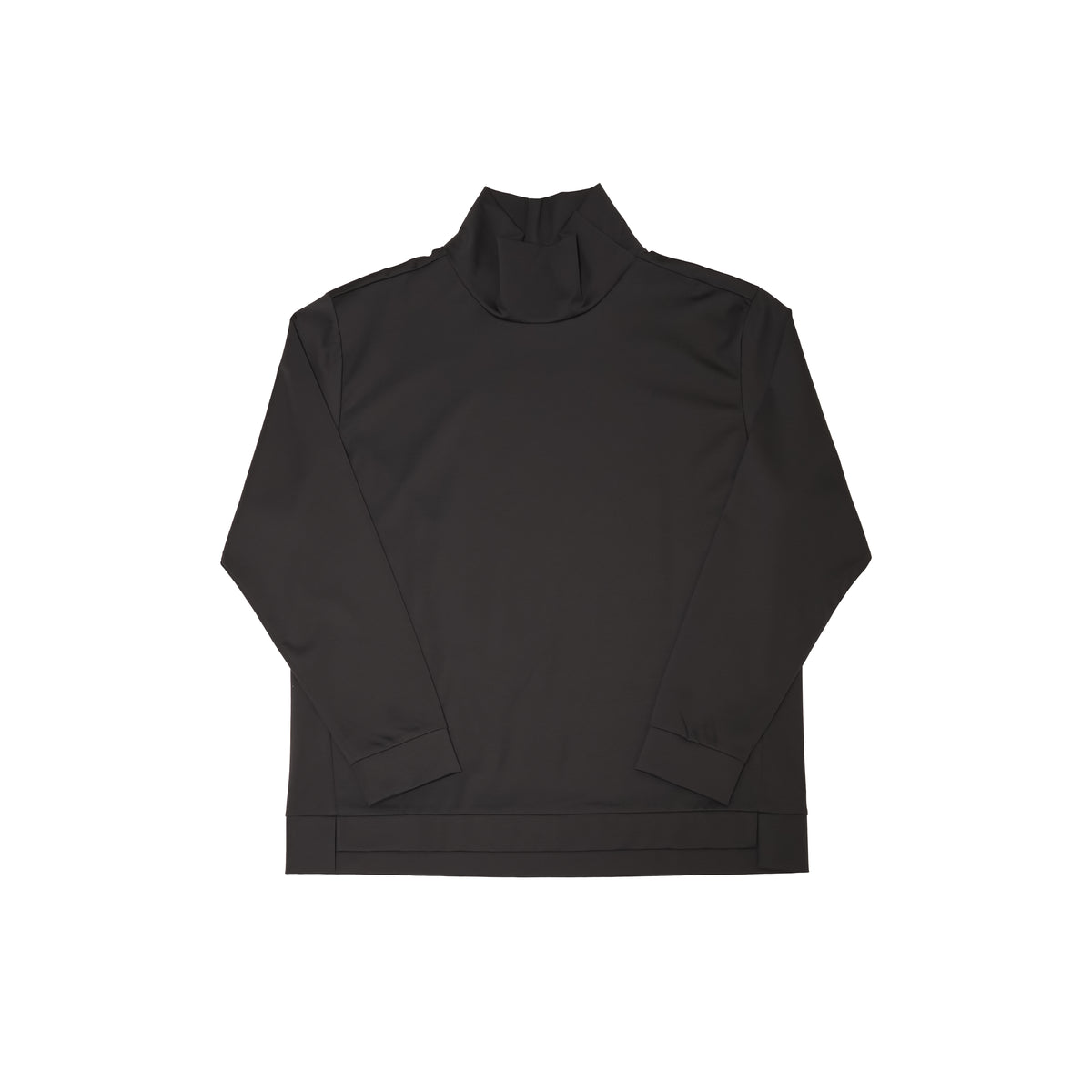 【10月上旬発売予定】 PONTE LOOSE HI-NECK PULLOVER SHIRT