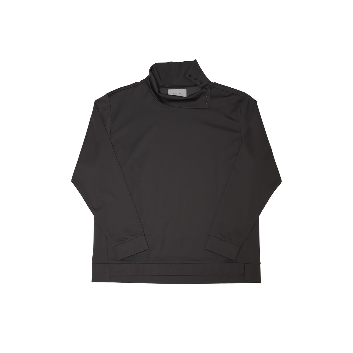 【10月上旬発売予定】 PONTE LOOSE HI-NECK PULLOVER SHIRT